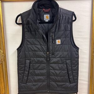 Carhartt Women's Black Quilted Vest - Small
